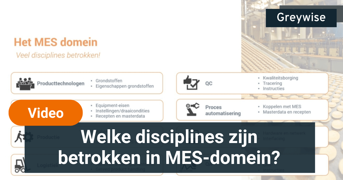 MES Domein - Disciplines