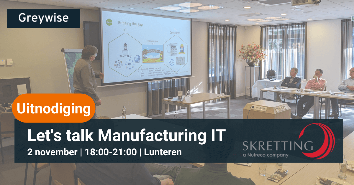 Let's talk manufacturing IT