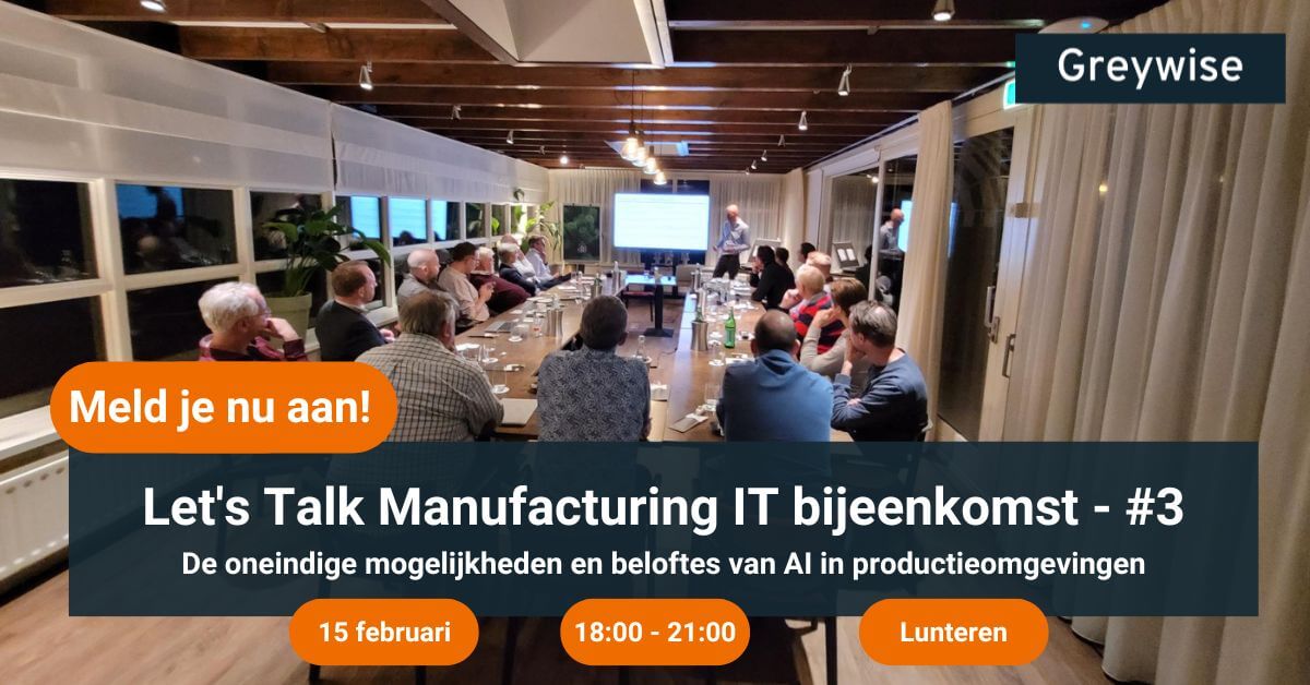 Artificial Intelligence in productie