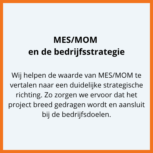 MES MOM bedrijfsstrategie