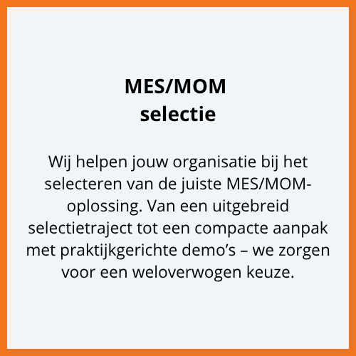 MES MOM selectie