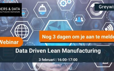 Webinar: Data driven lean manufacturing